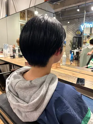 ショート 與座 小遥のヘアスタイル