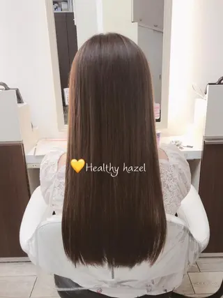 ロング カラー 豊田 智美のヘアスタイル