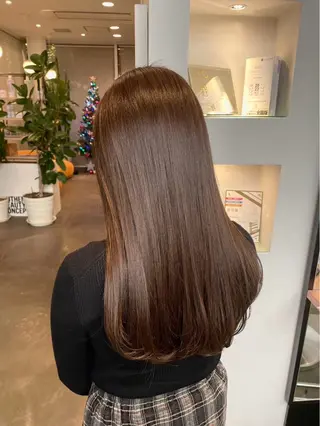 ロング カラー ヘアアレンジ DIFINOaoyama所属・🎧ayaka/ボブ /透明感カラー 🩵のヘアスタイル