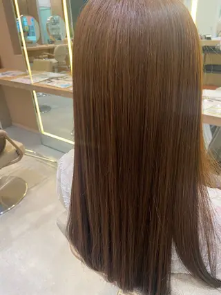 ロング カラー 🎀モデル募集/艶 カラー🤍Miinaのヘアスタイル