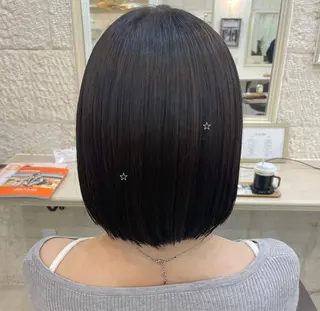 カラー 原田 雪花凜のヘアスタイル