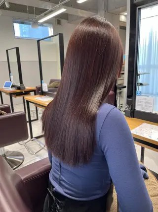 ロング 広香🪽ハイトーン/ レイヤー/ヘアセットのヘアスタイル