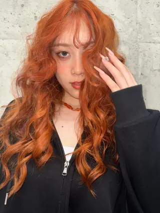 カラー YURiA レイヤー🫧のヘアスタイル