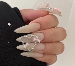 ネイル 長さだし専門店 M2　rikaのネイルデザイン