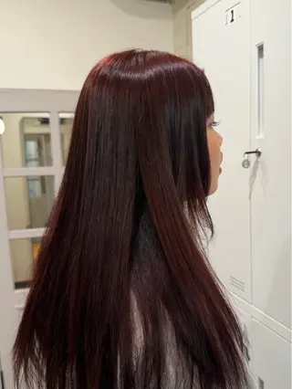 カラー jiire所属・Riri shuttaのヘアスタイル