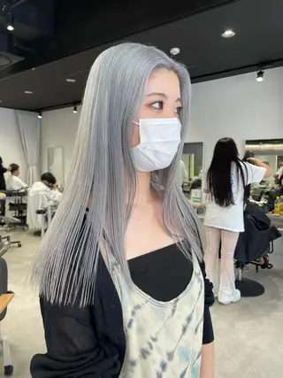 ロング カラー モモ 🍑のマツエク・マツパデザイン