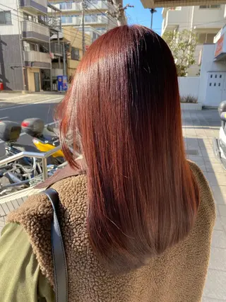 セミロング 野呂 隼人のヘアスタイル