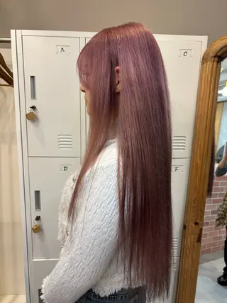 カラー 梅田/韓国ヘア/ 似合わせ/わかな🍓のヘアスタイル