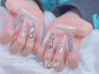 ネイル ネイルサロンエクラ 🫧Shizukaのネイルデザイン
