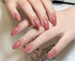 ネイル By moonネイル 🌷ワンホン/韓国風のネイルデザイン