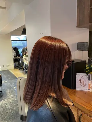 ミディアム en:s【新潟万代】 🌈川瀬瑠那のヘアスタイル