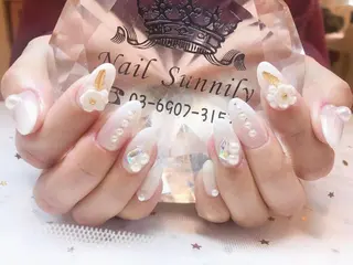 ネイル 長さだし専門店 M2　rikaのネイルデザイン