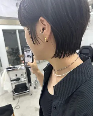 ショート MIGxLIG所属・けー ボブのヘアスタイル