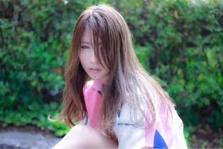 ロング 永田 崇のヘアスタイル