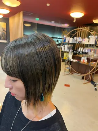 ミディアム Ａ'SHU.F所属・神崎 一洋のヘアスタイル