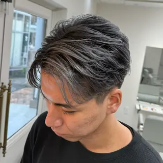 カラー メンズ 【バレイヤージュ】 🔥メンズRYUTAのヘアスタイル