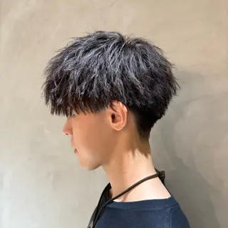 ショート パーマ メンズ nico TOKYO 横浜所属・横浜/レイヤー/ カネコのヘアスタイル