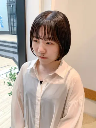 ショート カラー ヘアアレンジ yuka .のヘアスタイル