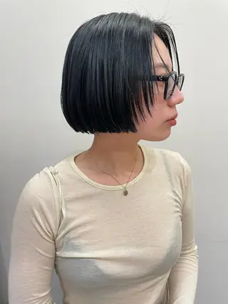 ミディアム カラー パーマ ヘアアレンジ メンズ tatsumi/ボブ ウルフ/レイヤーのヘアスタイル