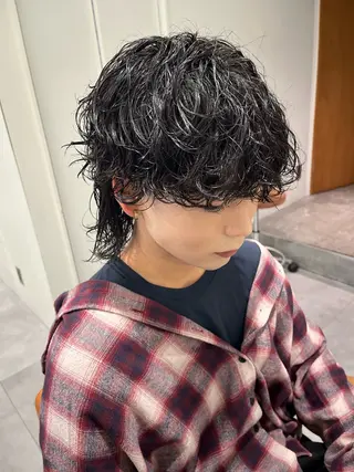 ショート パーマ メンズ 【メンズ特化】 メンズパーマ/雄斗のヘアスタイル