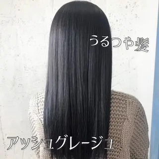 セミロング カラー MILI HAIR所属・韓国ヘア🇰🇷 RYOTAのヘアスタイル