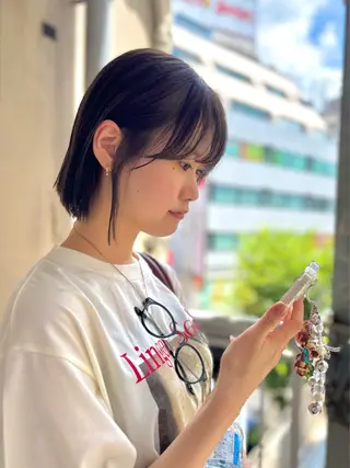 ショート ☁️RIKA☁️ @ri2_____bのヘアスタイル