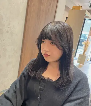 ミディアム カラー 博多ブリーチ /Ririkaのヘアスタイル