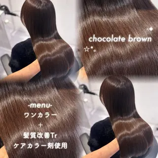 ロング カラー 淡めベージュ🤎ショ ート🤎Kiyokaのヘアスタイル