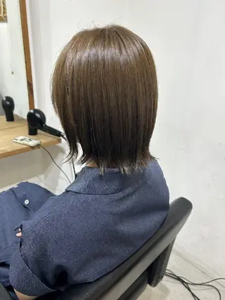 ショート 🐝 朝ラク・扱いや すいボブ／専門🐝のヘアスタイル