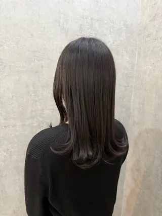 セミロング 櫻井 サクラのヘアスタイル