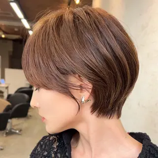 ショート calna by  elmo所属・ショート特化美容師 大阪京橋　大本　渉のヘアスタイル