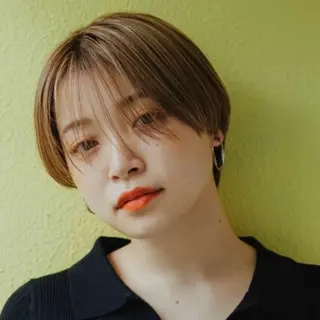 ショート カラー ハイトーン/ボブ/ ハイライト🌱ᩚ涼介のヘアスタイル