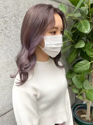 ロング カラー clomus所属・YUKA艶髪 🌸寛ぎ部屋のヘアスタイル