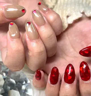 ネイル White dear fujiwaraのネイルデザイン