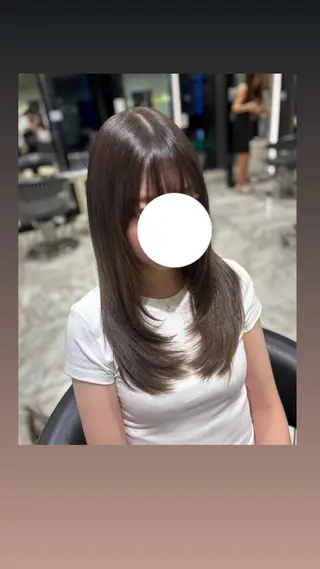 ロング 🌸レイヤーカット /銀座🌸いでいあやのヘアスタイル