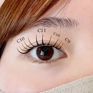 マツエク・マツパ MELIAnail&eyelash所属・角屋 ひとみのマツエク・マツパデザイン