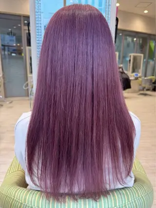 ロング カラー vis lien　川口店所属・土屋 咲希のヘアスタイル