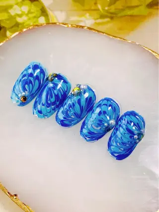 ネイル 自宅ネイルサロン ♦️nuance♦️のネイルデザイン