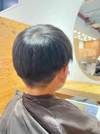 メンズ キッズ 小田 勇斗のヘアスタイル
