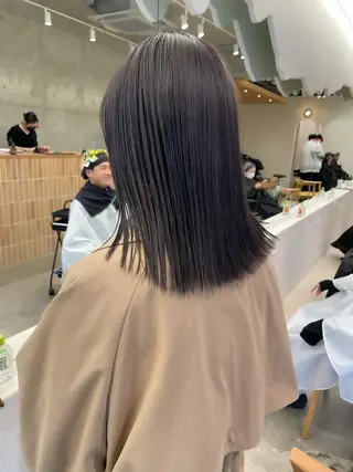 ショート カラー ヘアアレンジ ミニボブ/ブリーチ 🌈MISATOのヘアスタイル