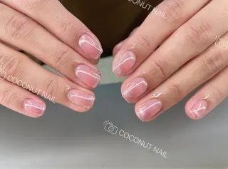 ネイル 神田 ココナッツのネイルデザイン