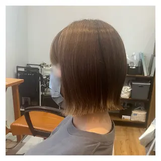 ミディアム agu hair north所属・北上 春華のヘアスタイル