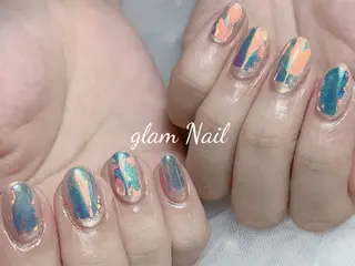 ネイル エツメ💅 長さだし🎀デザインのネイルデザイン