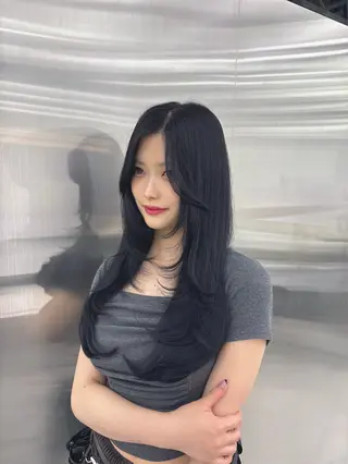 ヘアアレンジ 韓ドルColor🎀 𝐒𝐞𝐧𝐚໒꒱のヘアスタイル