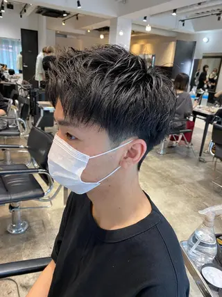 ショート 増子 祐太朗のヘアスタイル