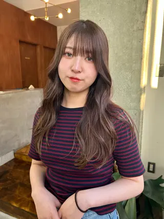 ロング 🫧透明感カラー🫧 ハシモトタケルのヘアスタイル