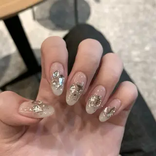 ネイル By moonネイル 🌷ワンホン/韓国風のネイルデザイン