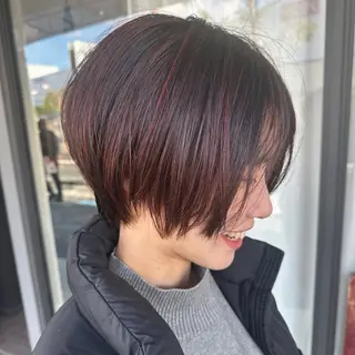 ショート 峯 志帆のヘアスタイル