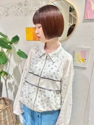 ショート 石井 菜々のヘアスタイル