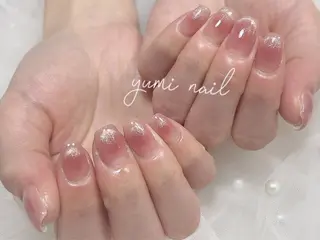 ネイル 𝐲𝐮𝐦𝐢🎀 長さ出しデザイン専門のネイルデザイン